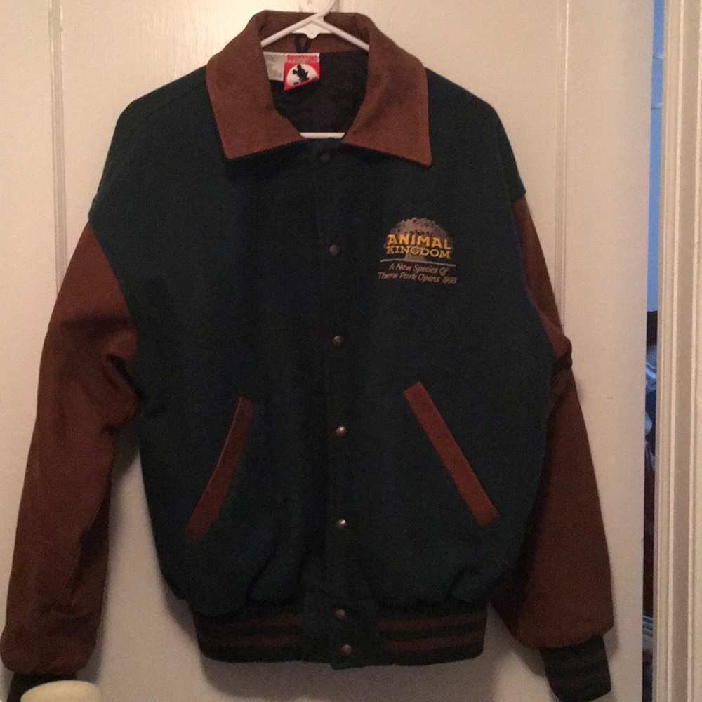 Disney Parks Animal Kingdom letterman jacket